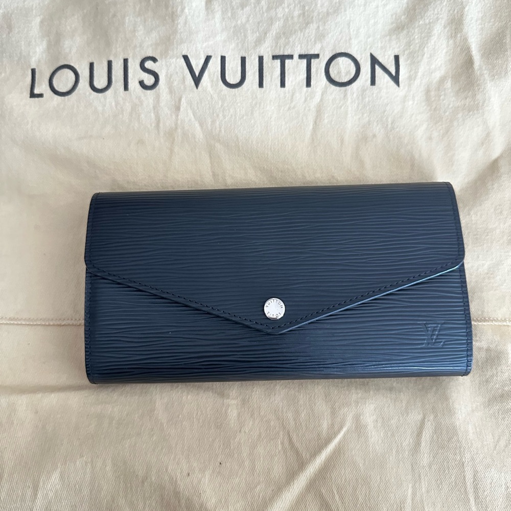 Louis Vuitton Black Epi Leather Wallet
